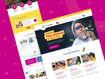 Kids Academy - Web Design