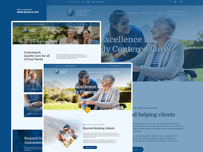 Senior Care Services - Web Design