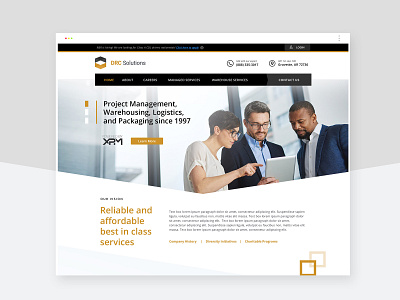 Web Design For Project Management Company