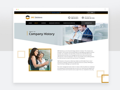 Warehouse Services Web Design app branding clean company profile corporate design interface landing page mobile modern responsive saas ui ui design uiux warehouse web web design webdesign website