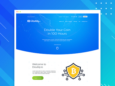 Fintech Website And Landing Page