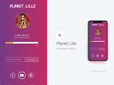 Planet Lille desktop mobile singer