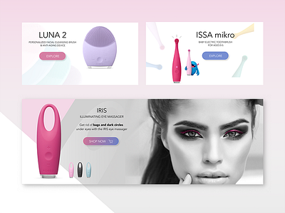 Foreo Web Banners