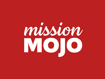 Mission Mojo brand brand identity branding design icon identity illustration minimal typography vector