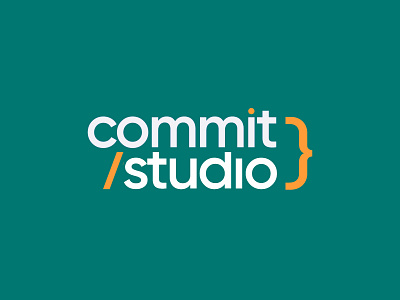 Commit Studio Remix agency brand brand identity branding clean code coding developer icon illustration logo minimal