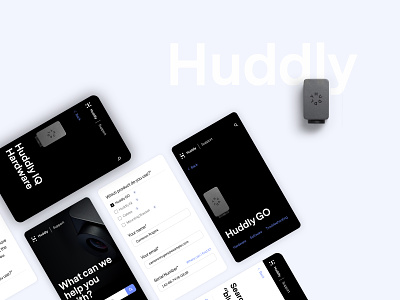 Huddly: smart conference cameras adchitects cameras conference conversion design designer layout meeting support ui ux webdesign website