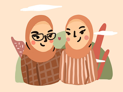 Shafira & Annisa #Commission