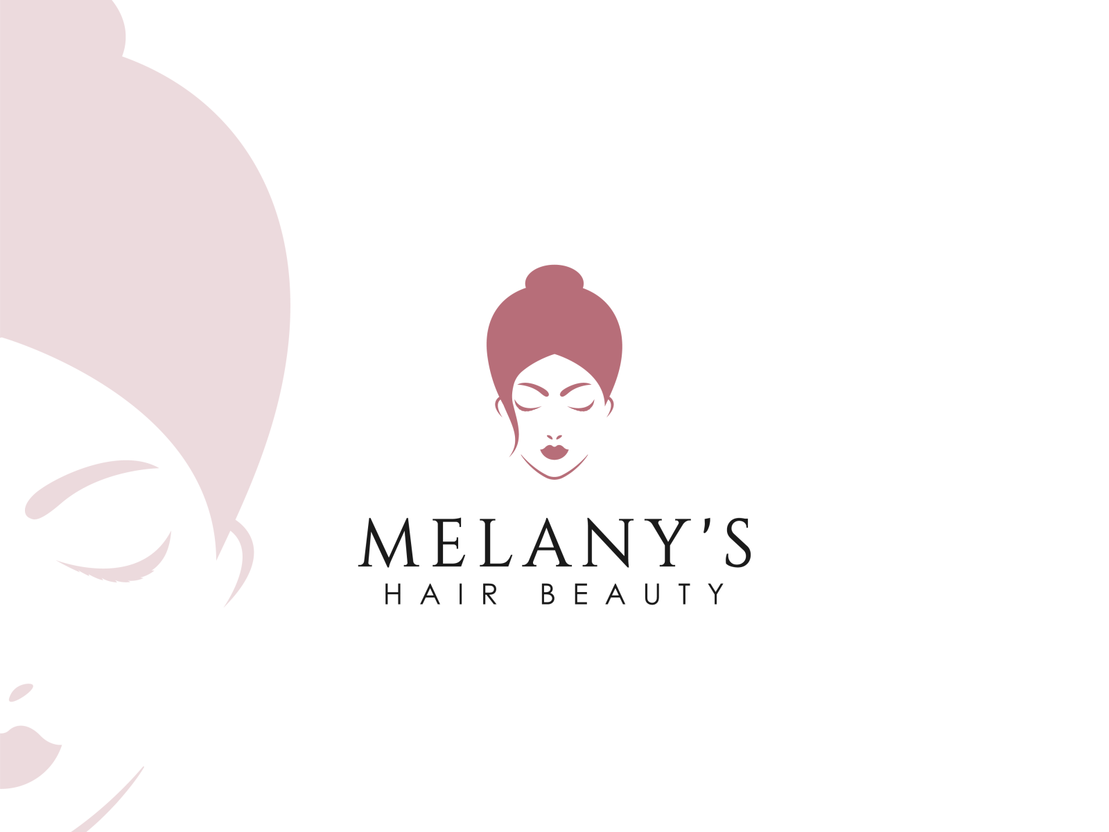 Melany's Hair Beauty by Al Mamun | Logo & Branding Expert on Dribbble