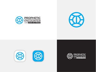 Logo Design - Prophetic Encounter branding design graphic design icon illustration logo logo logo design graphic design logo design logo icon logo logodeaign graphic