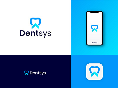 Dentsys - Modern Dentist Logo | Unsold Logo branding business logo custom logo flat logo icon logo logo design logo icon logo inspiration logo maker modern logo professional logo