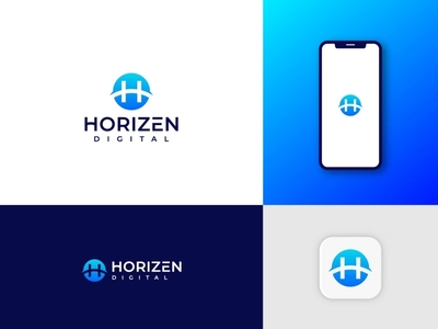 Horizen Digital - Modern Logo by Al Mamun | Logo & Branding Expert on ...