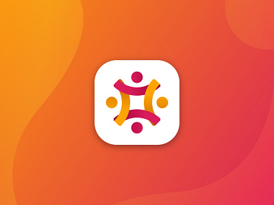 invit - Dating App Icon app icon branding dating dating app icon invit invit icon logo logo design logo icon logo mark