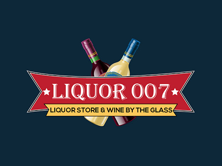 Liquor Store Logo by Fahim Ul Karim on Dribbble