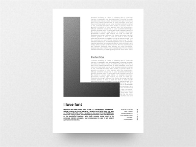 font poster branding design typography