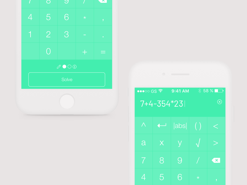 Tiger Algebra Calculator explorations by Anne Freude for Boana on Dribbble