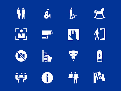 GPB pictograms disabled icon icon system man pictogram rocking horse service signage wayfinding woman