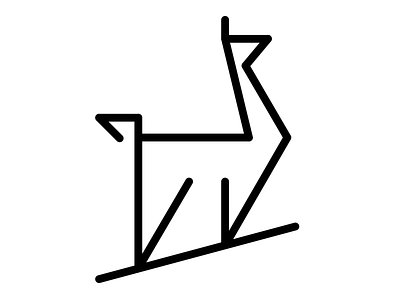 Lama V2 icon lama pictogram signage wayfinding