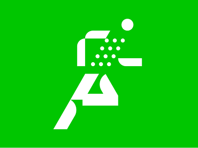 Runner picto icon olympic pictogram runner running test