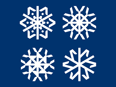 Snowflakes icon pictogram snowflake winter