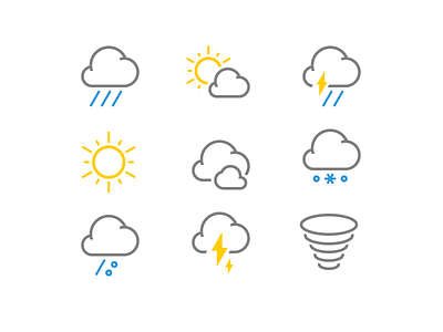 Worldmate weather icons
