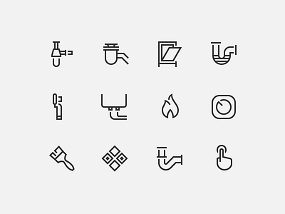 Plumbing Icons