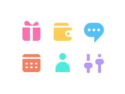 Glyphs icons ux