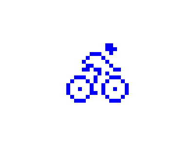 Pixel cyclist cyclist pixel