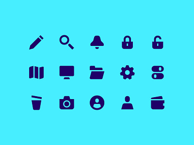 Bold Ui icons