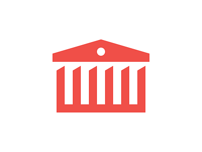 Bank icon bank building columns glyph icon money pictogram