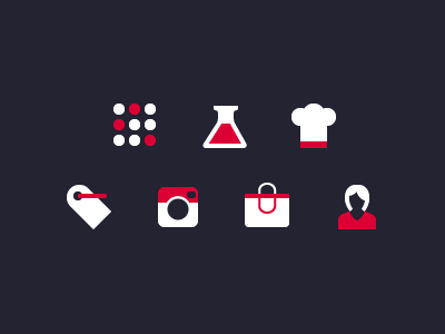 Some unused icons cart i dont care insta made in pixomatica moodboard recipe shopping test two color user