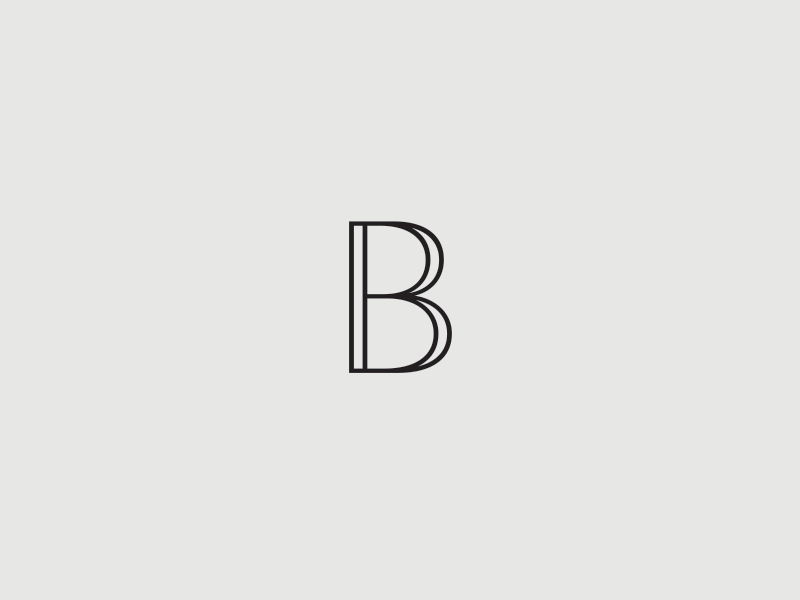 B lettermark