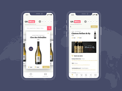 Qrwine mobile app