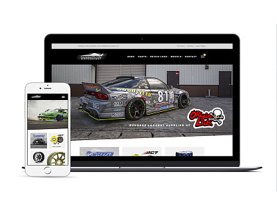 Drift 2 motorsport - web design web