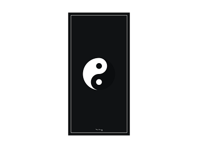 Yin Yang digital art graphic design interior symbol yang yin yinyang