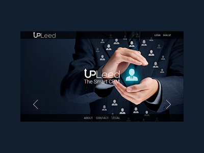 Upleed crm css3 front end development html5 responsive design web design web development website design