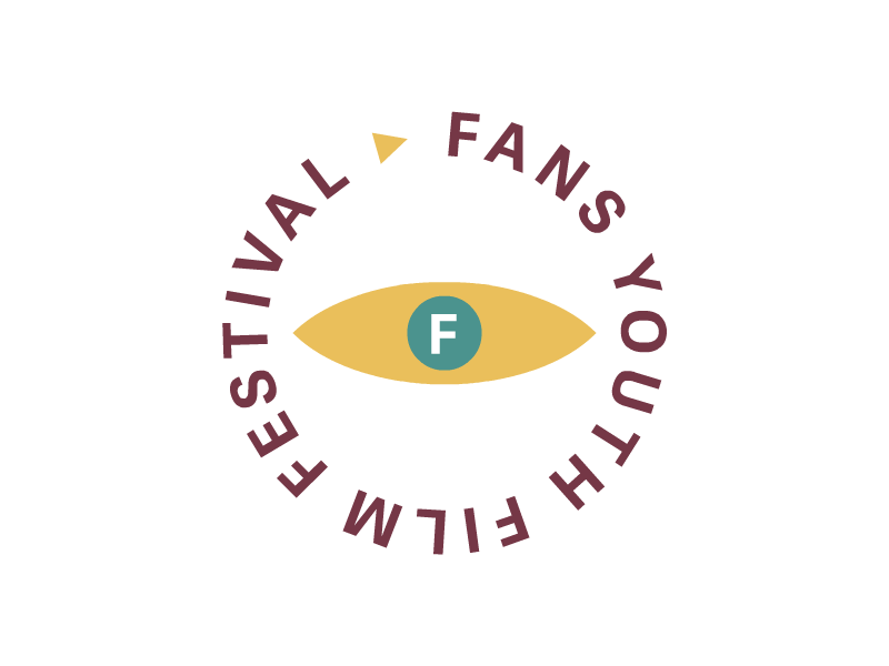 FANS Youth Film Festival Logo animated cinema eye festival film logo pupil rotating scotland youth