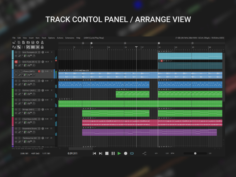 reaper metrognome plugin