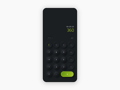 Daily UI | Calculator App