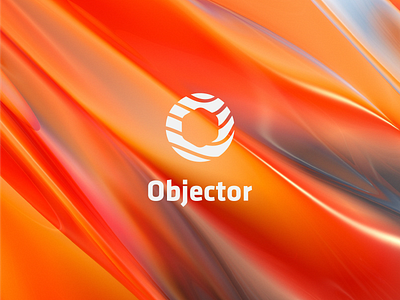 Objector Logo Design (3D Print Service) 3d branding design logo