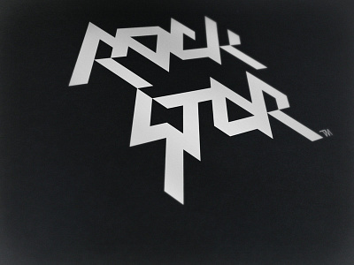 Rockstar alain decoud rockstar typography