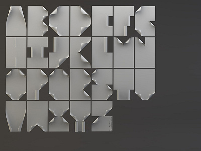 Bend Typeface bend bold dark font fontface future modern paper pop typeface typography unique