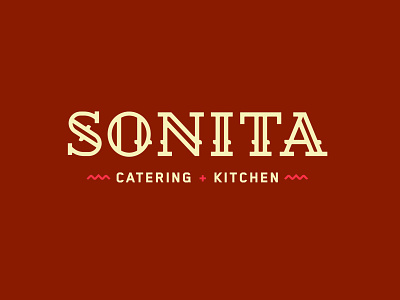Sonita Catering + Kitchen branding design graphic design logo mplsminn vector