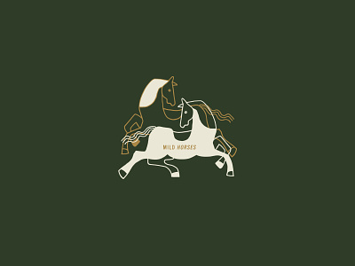 Mild Horses design illustration mplsminn