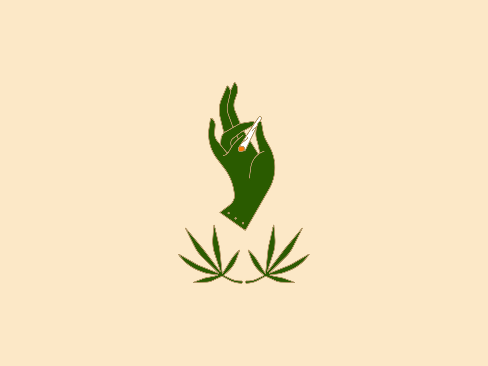 Puff Puff Pass Cannabis Leaf Metal Sign – Wreath Sign Designs
