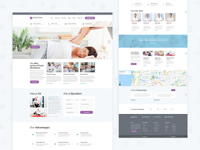 Physio - Physical Therapy & Medical Clinic WP Theme envato physical therapy qreativethemes themeforest wordpress design wordpress theme wp themes