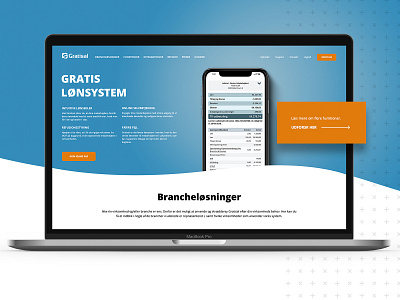 Gratisal – Web design