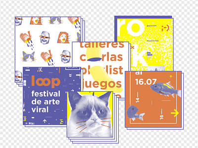 Loop | Branding art branding cat evento festival fish gabriele gif grumpy cat internet loop meme merchandising online sistema social media video viral web youtube