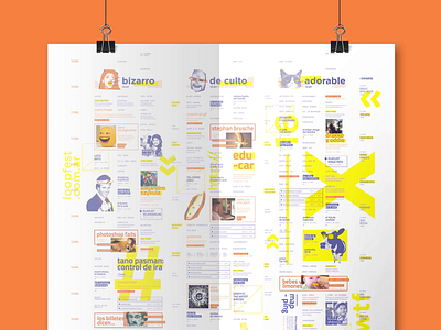 Loop | Aficheta programática arte bizarro blue culto design facebook festival gif grumpy cat instagram internet loop meme orange photo social media video viral yellow youtube