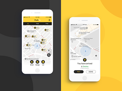 ParkIn - Parking app