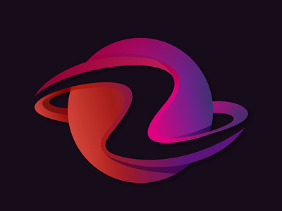 logo designs planet Letter Z